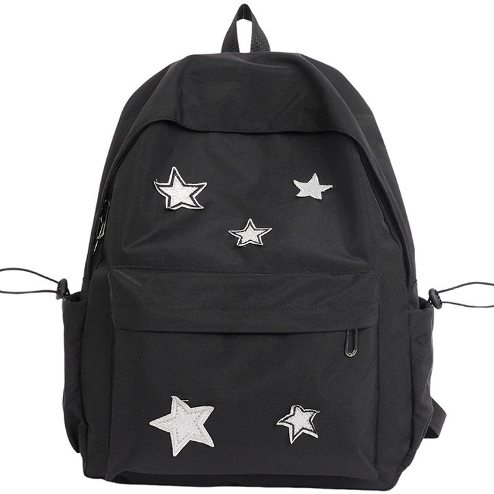 Stylish Star-Embellished Everyday Backpack Kalsten