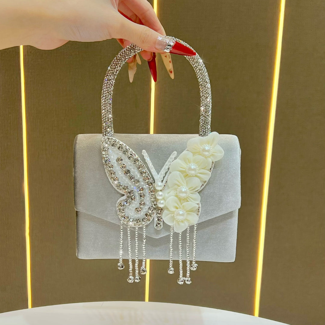 Decorative Butterfly Handbag