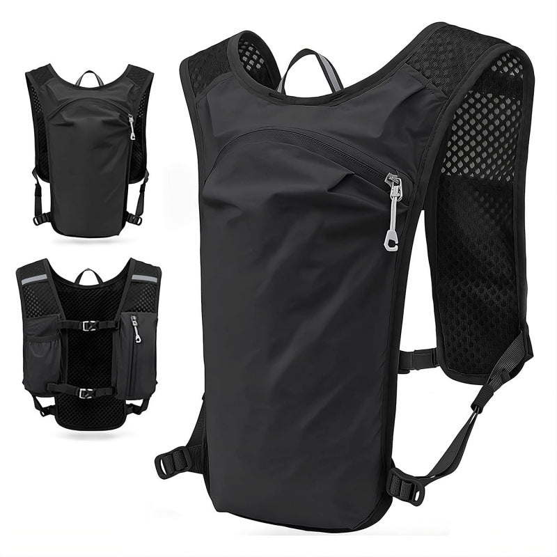 Sporty Hydration Backpack with Breathable Mesh Inserts Kalsten