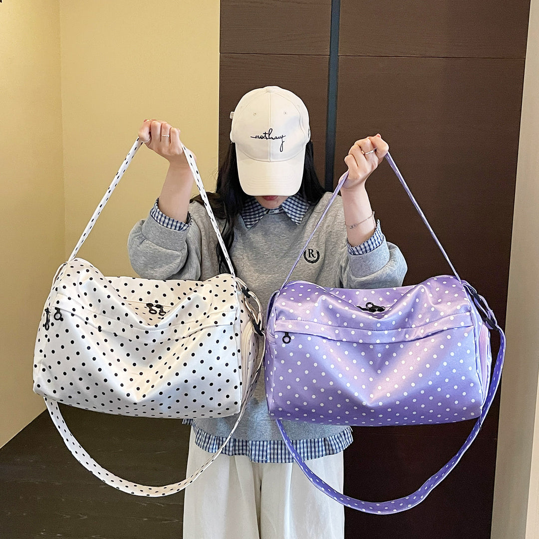 Polka Dot Gym Duffel Bag Kalsten