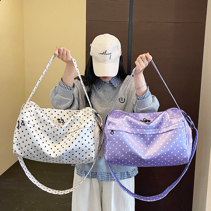 Polka Dot Gym Duffel Bag Kalsten