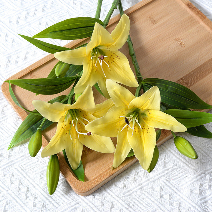 Realistic Artificial Lily Stem