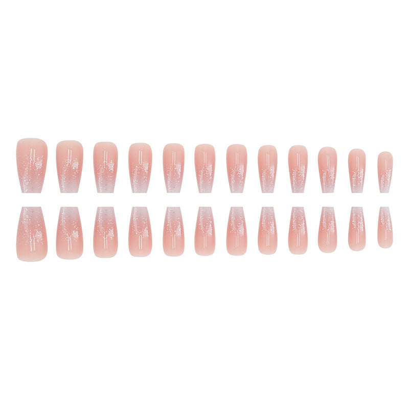 Glitter Ombre Nail Extensions