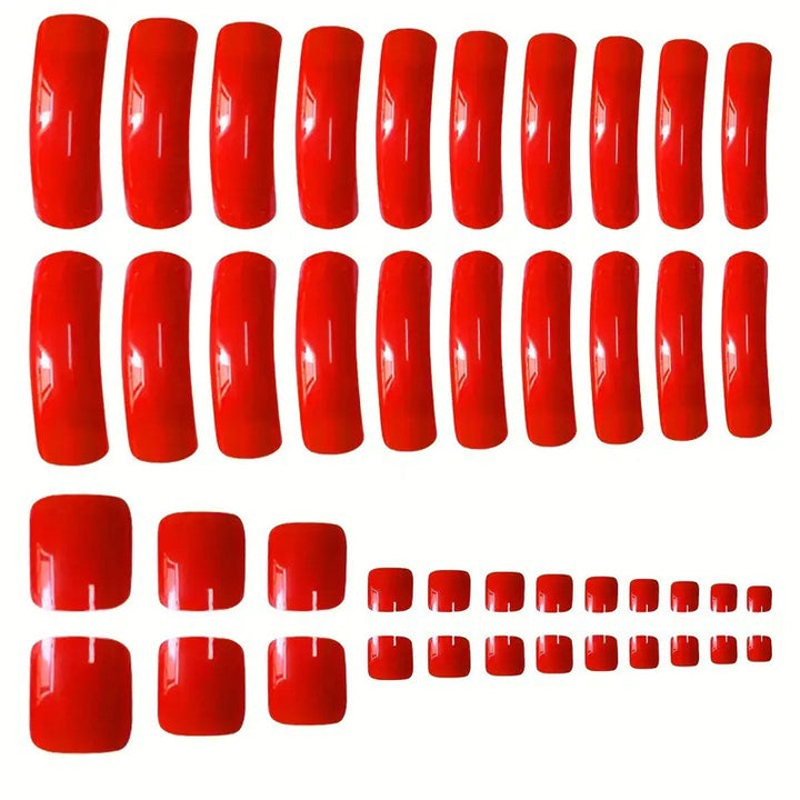Glossy Long-Lasting Press-On Nail Enhancements Kalsten