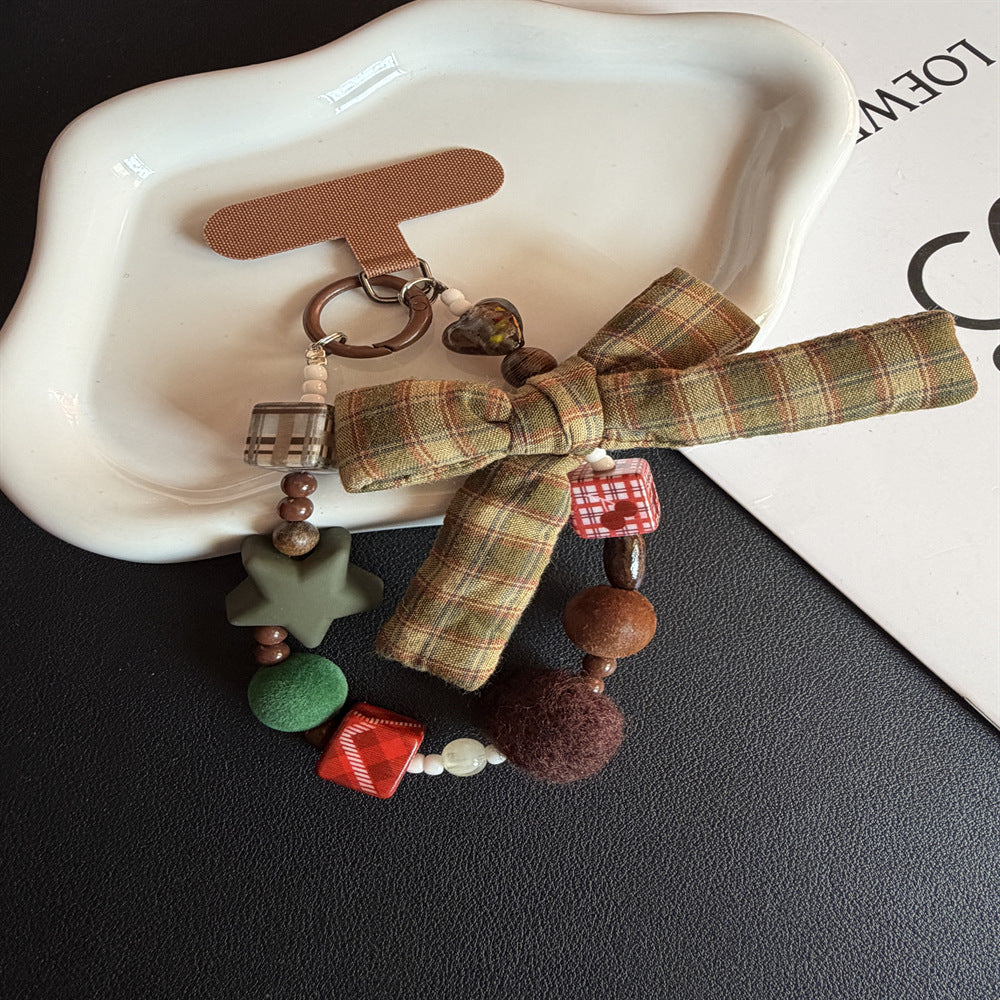 Decorative Beaded Charm Keychain Kalsten 1790134914