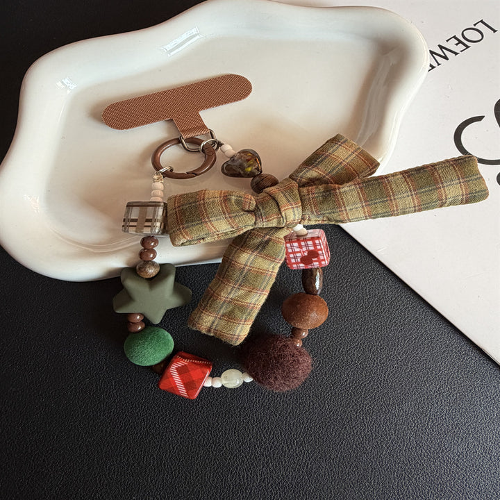Decorative Beaded Charm Keychain Kalsten 1790134914