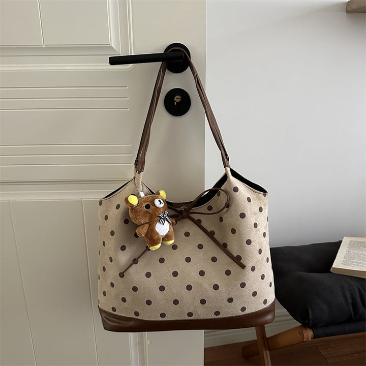 Playful Polka Dot Tote Bag