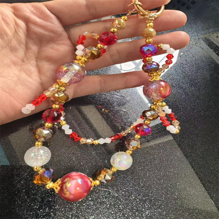 Beaded Charm Keyholder Kalsten