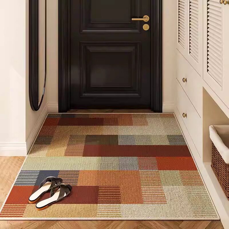 Geometric Patterned Entrance Mat for Doors