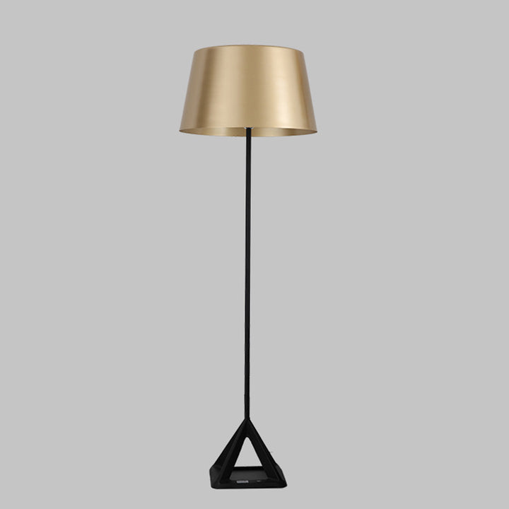 Elegant Table Lamp with Geometric Base
