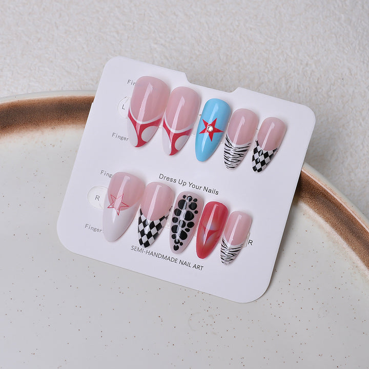 Artistic Press-On Nail Set Kalsten