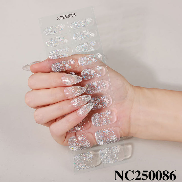 French Tip Nail Wraps