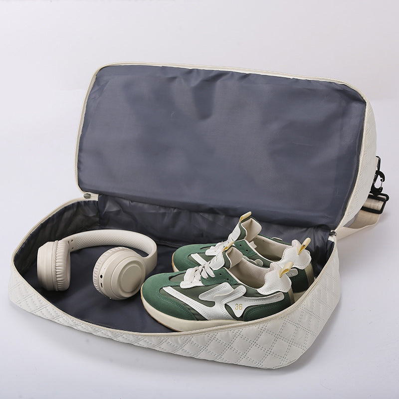 Quilted Travel Weekender Bag