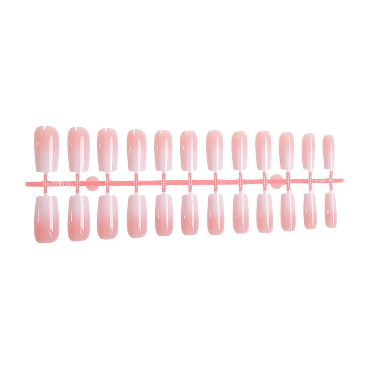 Nail set with elegant ombre design and high-quality adhesive foils Kalsten