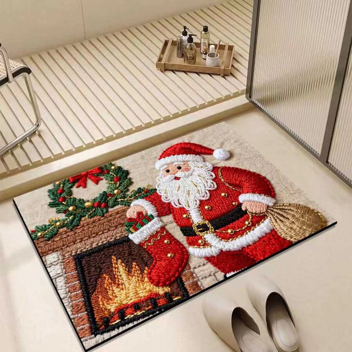 Christmas-Themed Entrance Mat Kalsten
