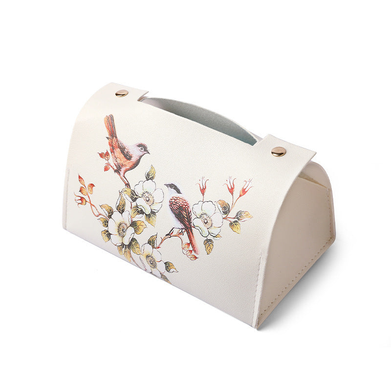 Artistic Floral Tissue Box Cover Kalsten