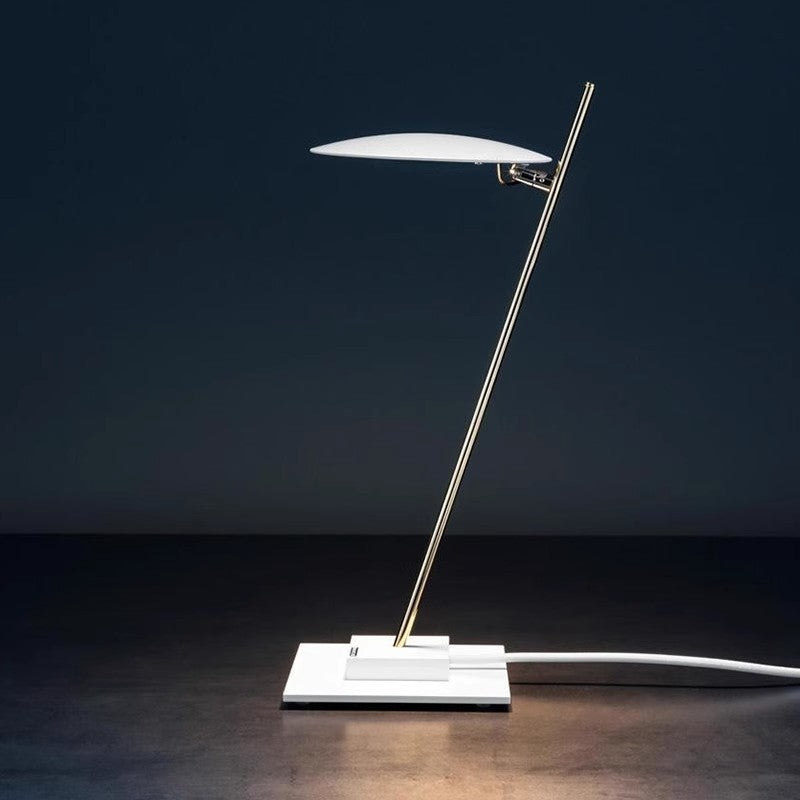Modern Minimalist Table Lamp with Adjustable Arm