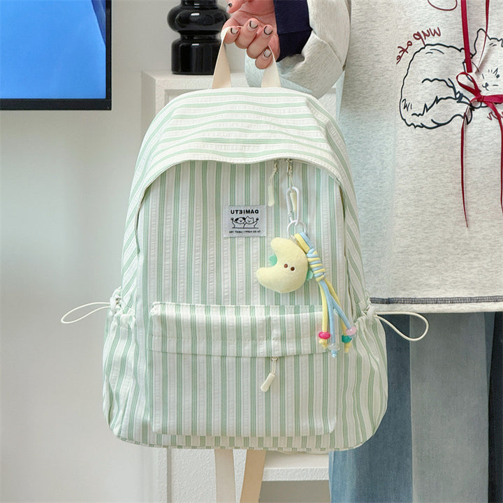 Striped Casual Backpack Kalsten