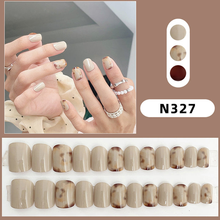 Elegant Marble Design Press-On Nails