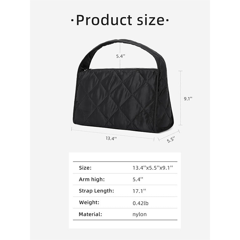 Stylish and Padded Shoulder Bag Kalsten