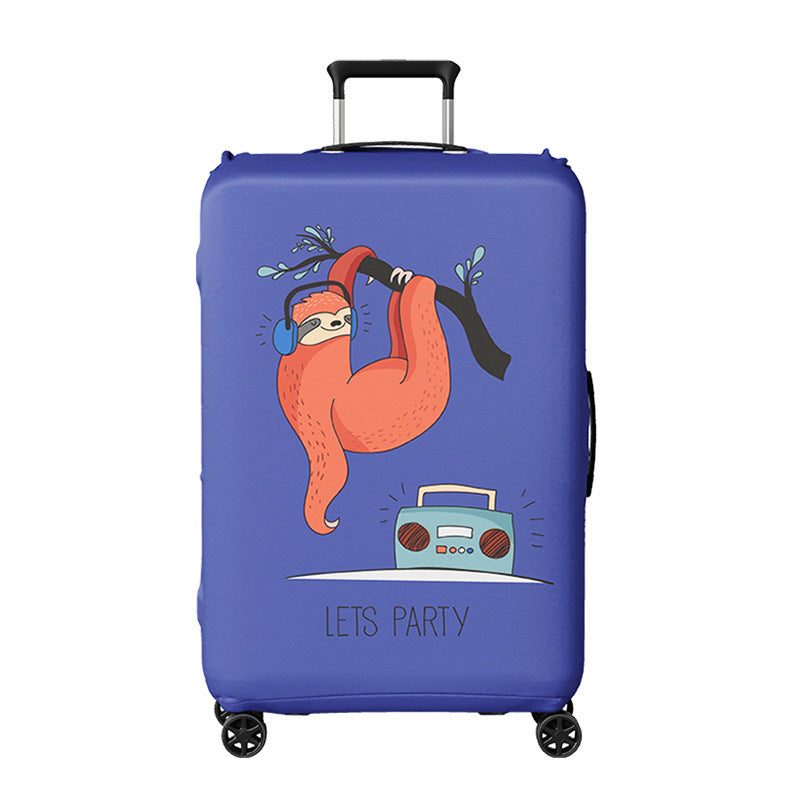 Unisex Hard-shell suitcase with cheerful pirate motif Kalsten