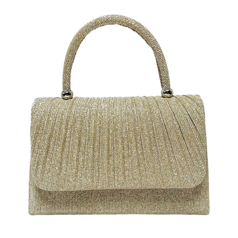 Pleated Evening Handbag