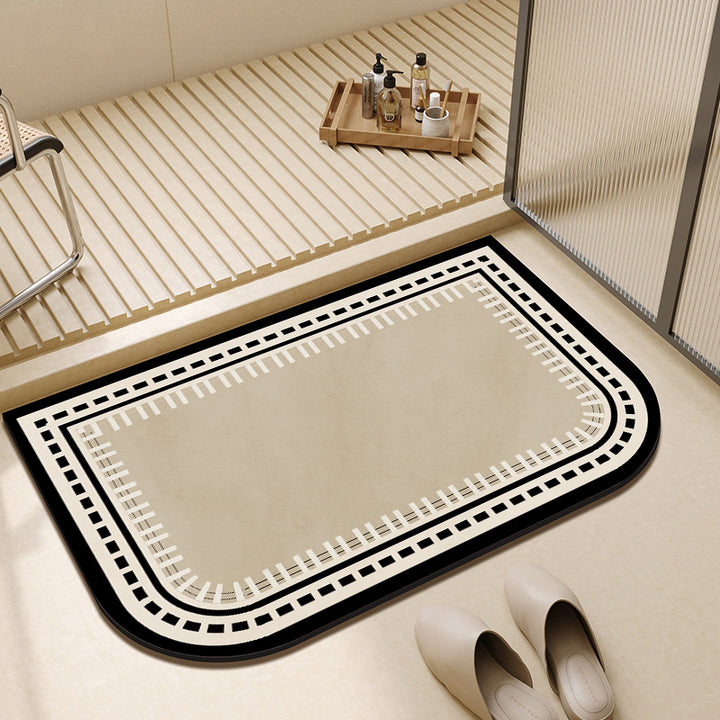 Soft Cloud-Shaped Bath Mat