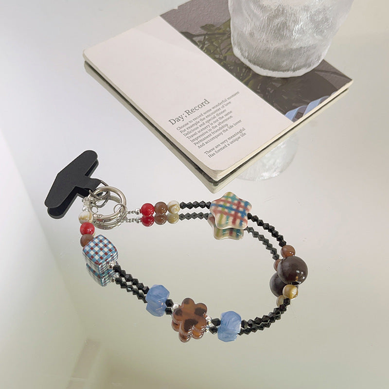 Colorful Beaded Keychain Holder Kalsten 1790134862