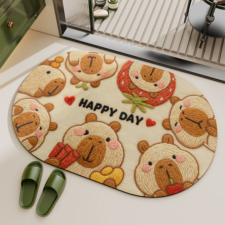Cartoon-Themed Area Rug