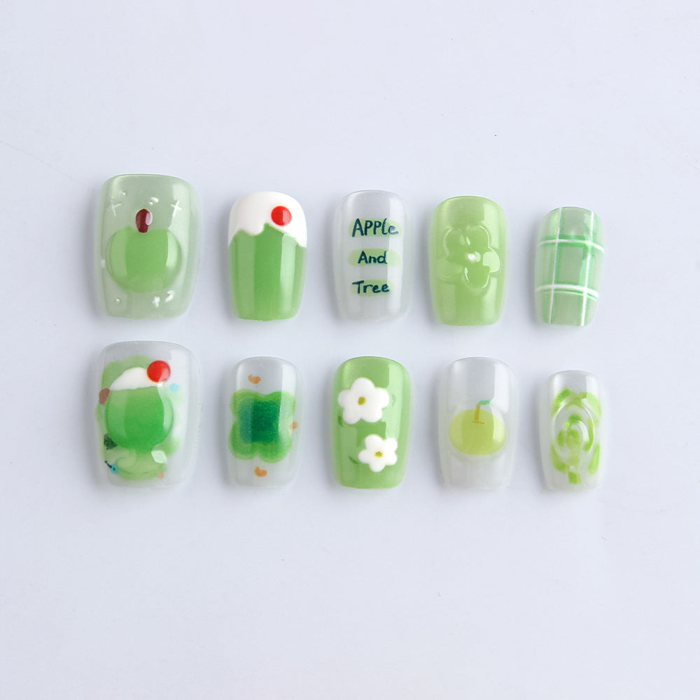 Creative Themed Press-On Nail Art Kalsten