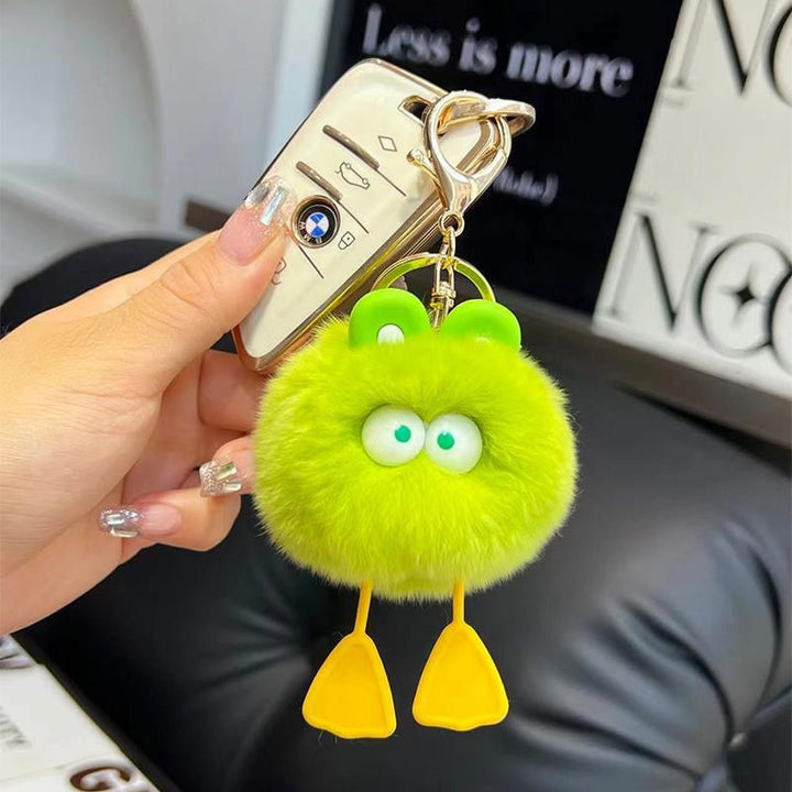 Playful Plush Creature Keychain Kalsten