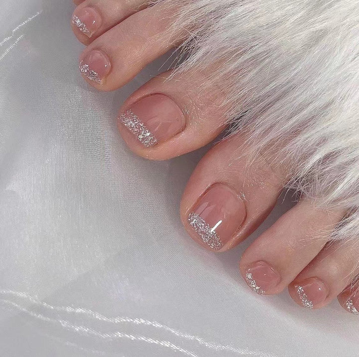 Artistic Toenail Design with Divine Butterfly Design Kalsten