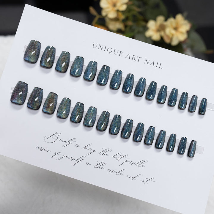 Glossy Acrylic Press-On Nail Set