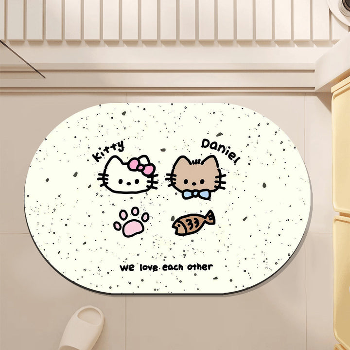 Playful Animal-Themed Area Mat