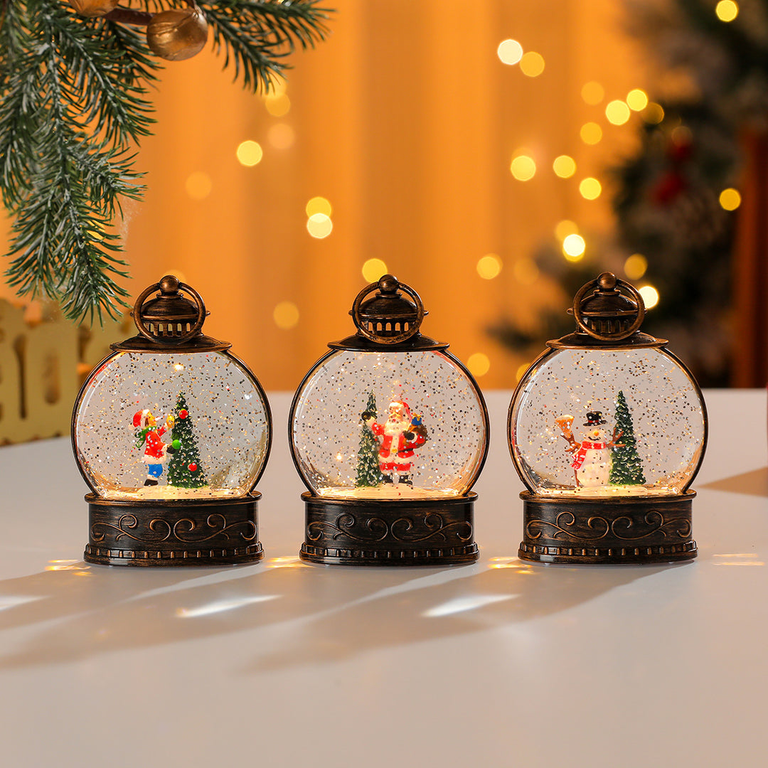 Decorative Snow Globe Lantern Kalsten