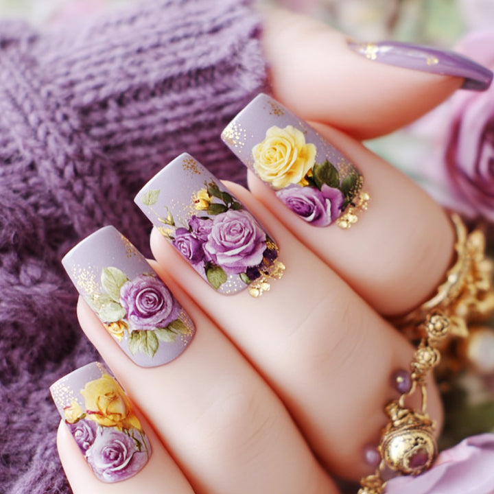 Floral Artistic Nail Wraps Kalsten