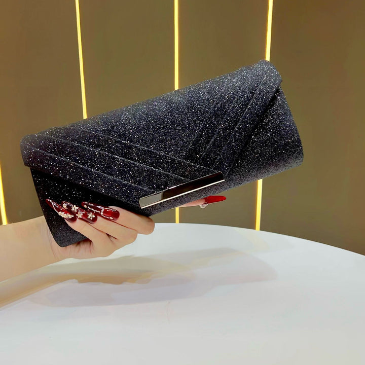 Sparkling Glittered Evening Clutch