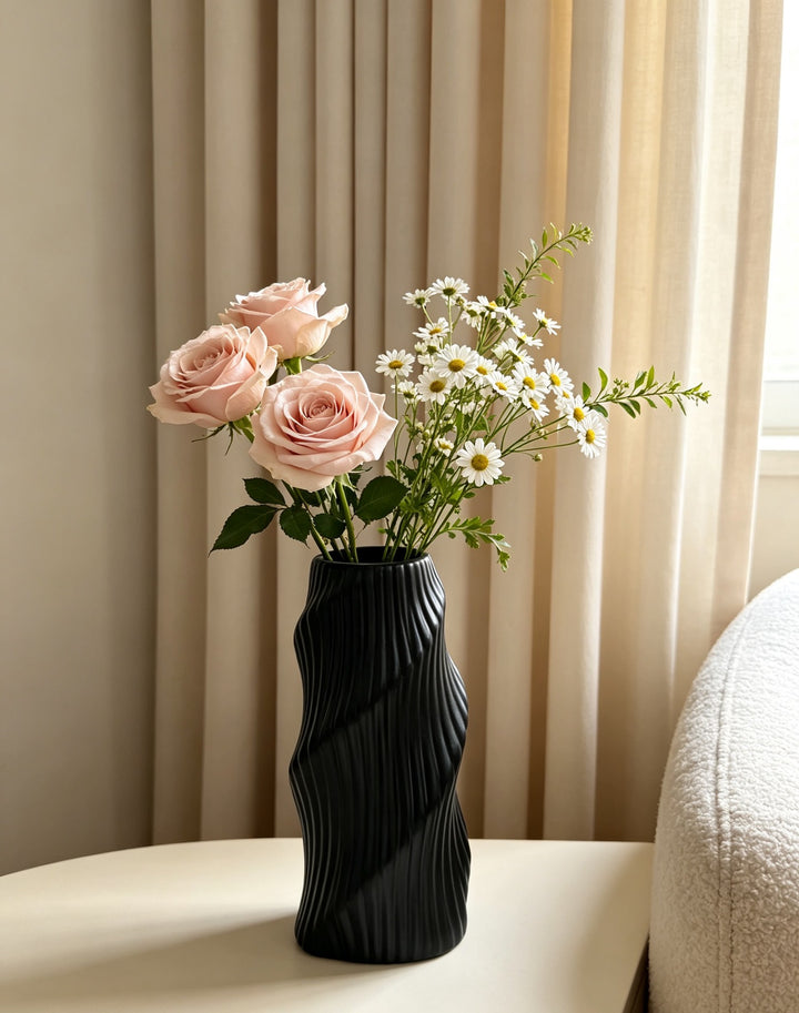 Abstract Textured Decorative Vase Kalsten