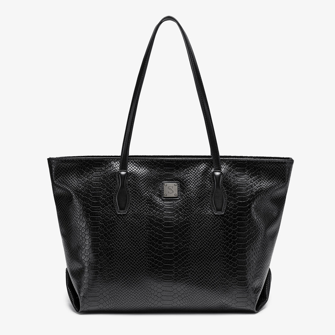 Chic Textured Tote Bag