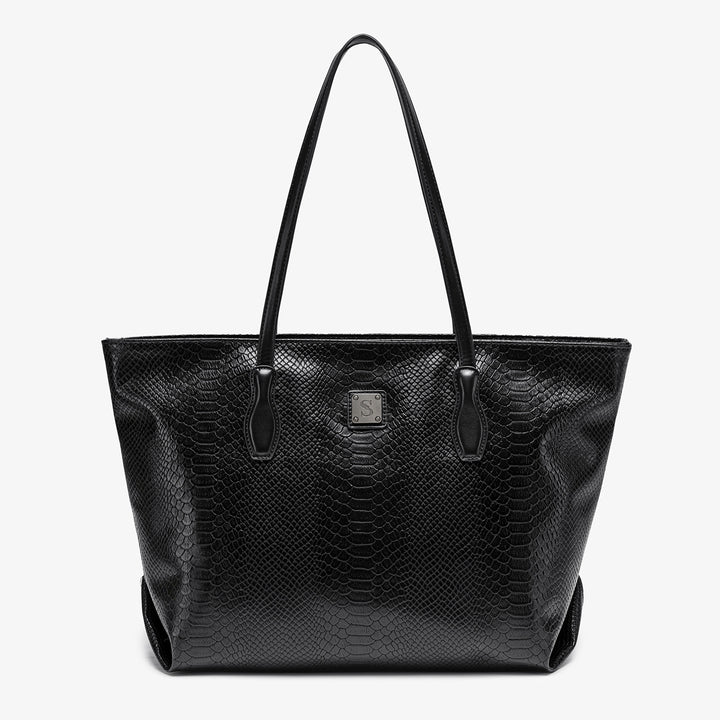 Chic Textured Tote Bag