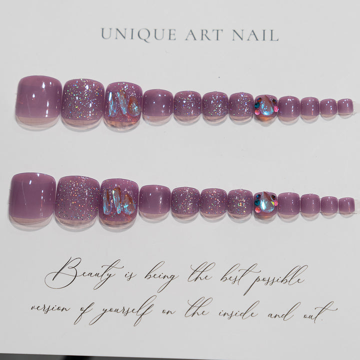 Decorative Gel Pedicure Nail Art