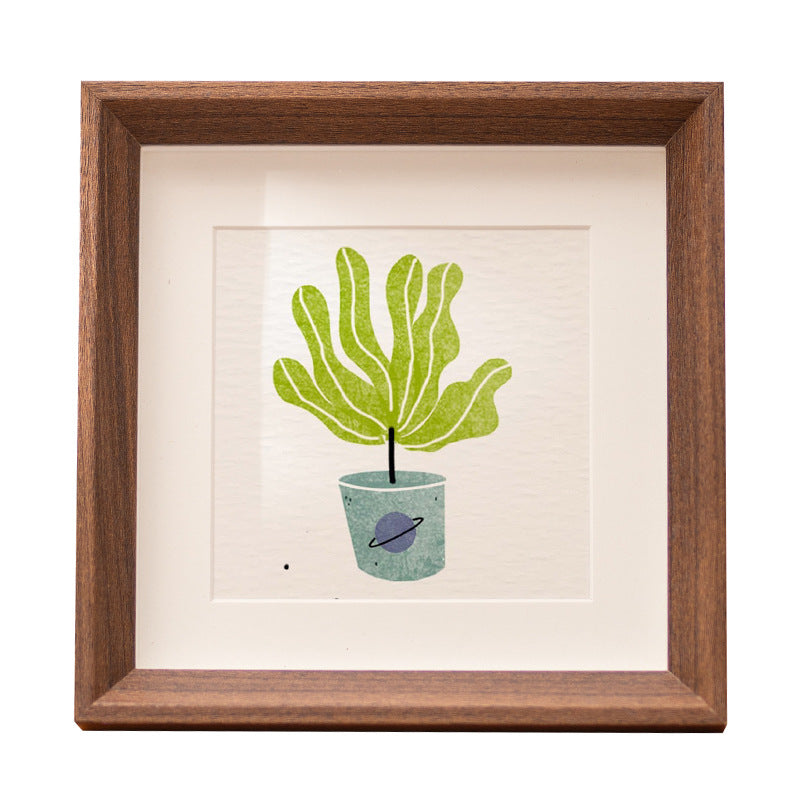 Charming Illustrated Pet Frame for Home