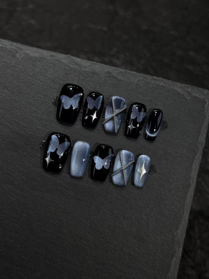 Artistic Butterfly Nail Art Set