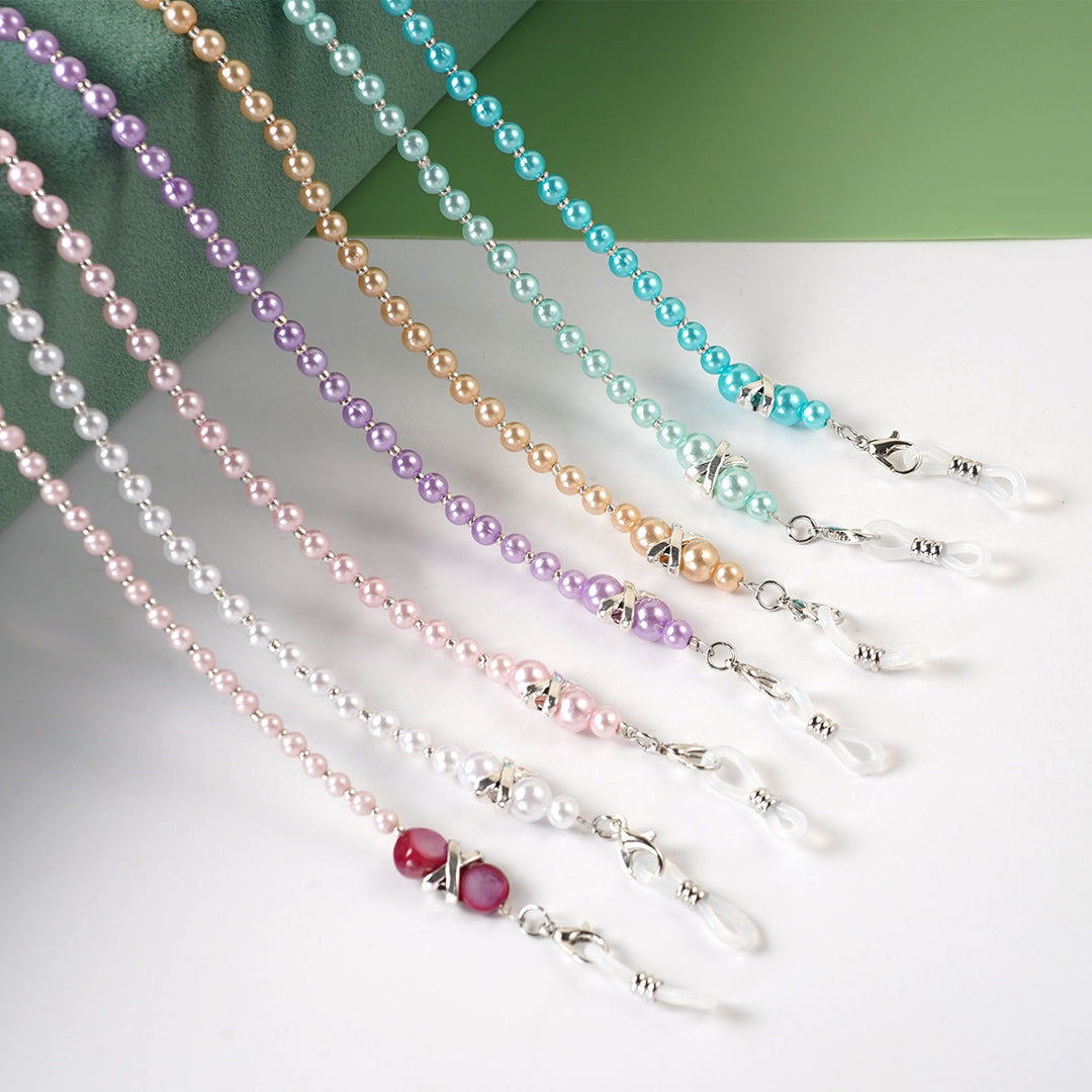 Elegant Beaded Eyewear Chain Kalsten