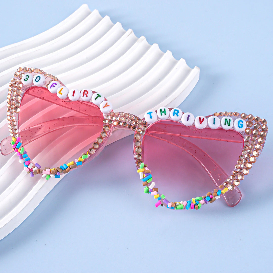Decorative Birthday-Themed Fashion Sunglasses Kalsten