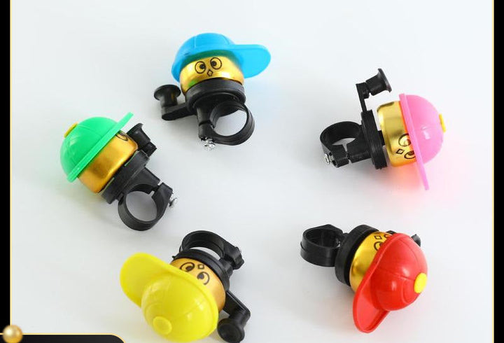 novelty cartoon chick bicycle handlebar bell with silicone cap and adjustable clamp Kalsten