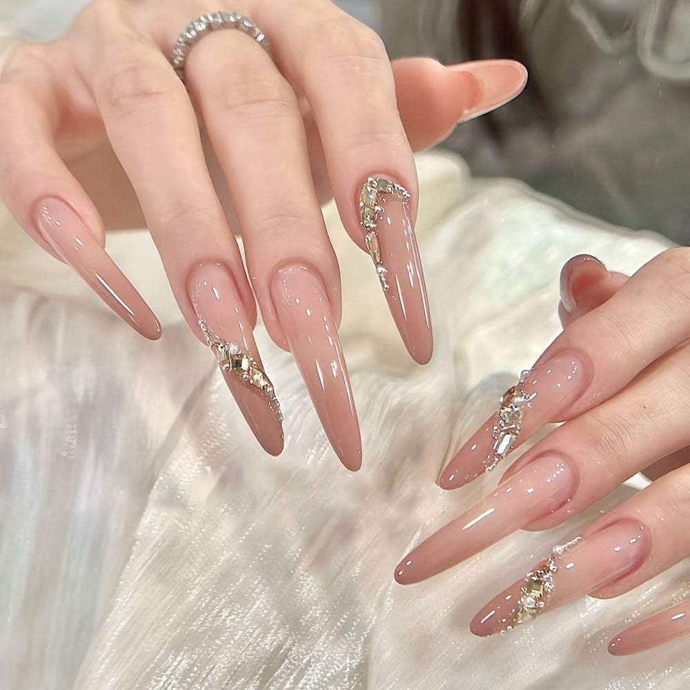 Elegant Stiletto Nail Art Enhancements