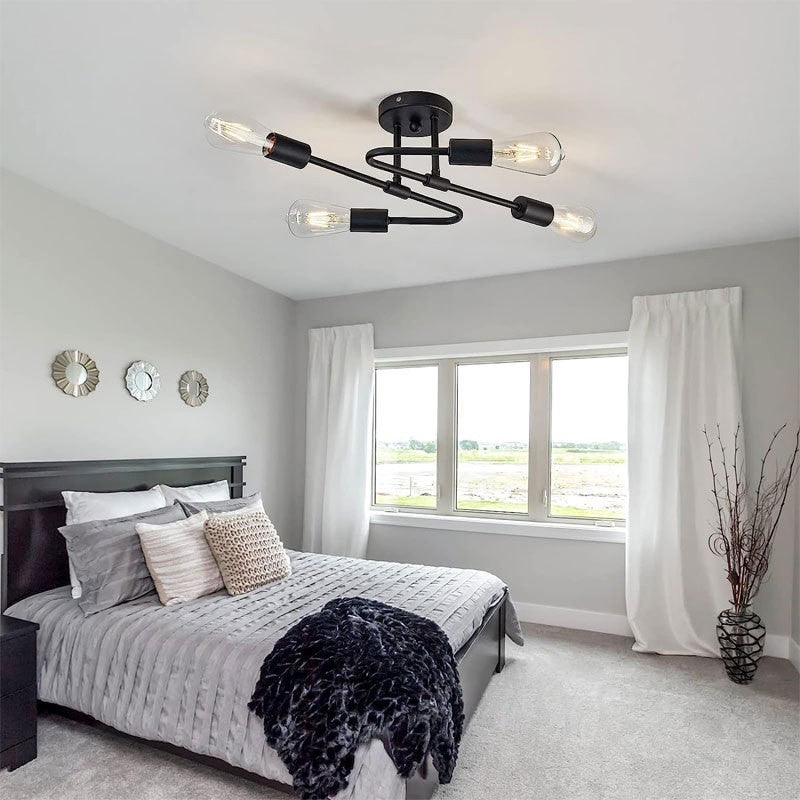 Modern Industrial Chandelier