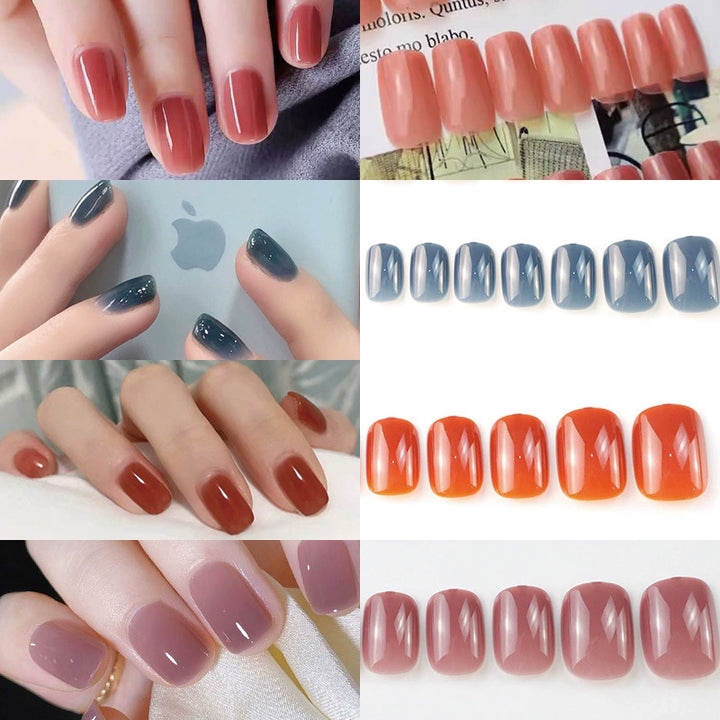 Glossy Fashion Press-On Nail Set Kalsten