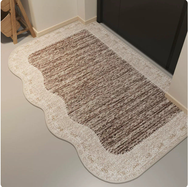 Scalloped Edge Area Mat